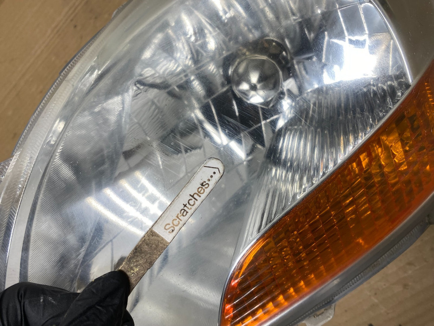 2007 2008 2009 Toyota Yaris Left Driver LH Halogen Headlight AG9017 DW3