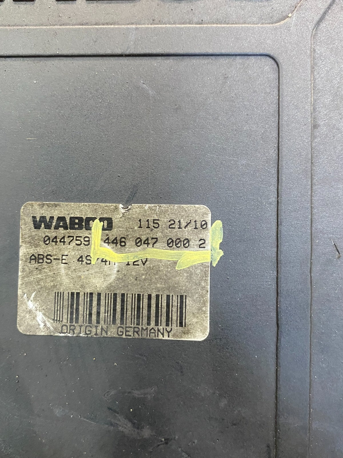Wabco ABS Pump Hydraulic W/ Module P/N 4460470002 ab7011 DG6