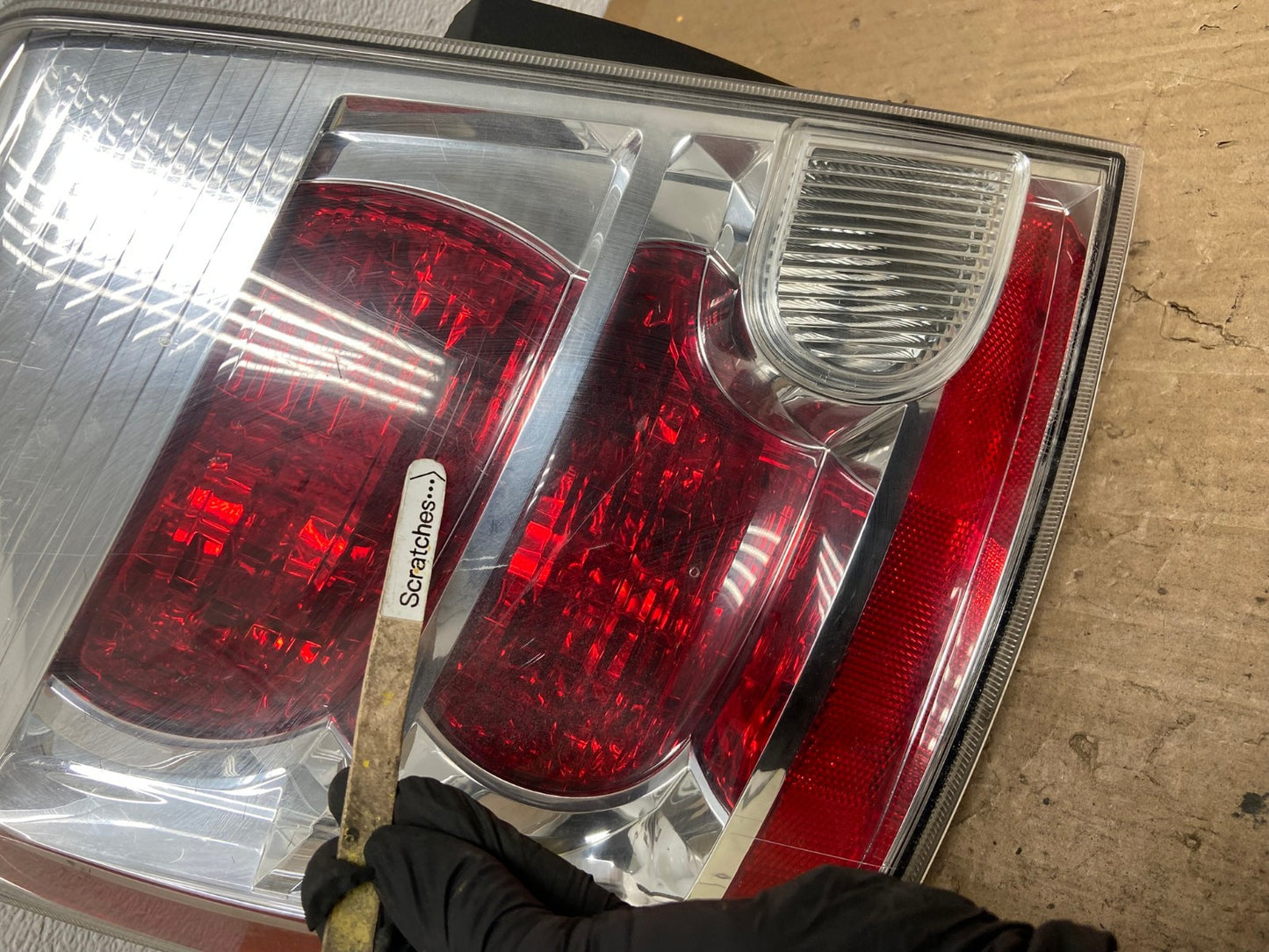 2007 to 2012 Nissan Sentra Left Driver LH Side Tail Light AC0239 LK3