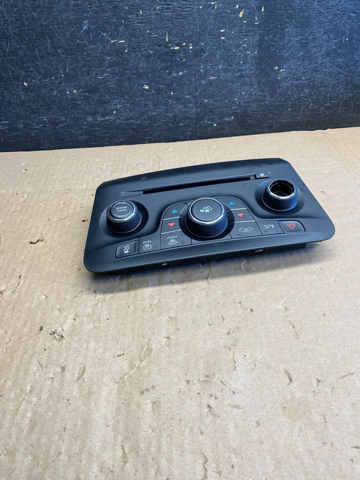 2011 to 2014 Dodge Charger Audio Climate Control Panel AJ1306 DW2