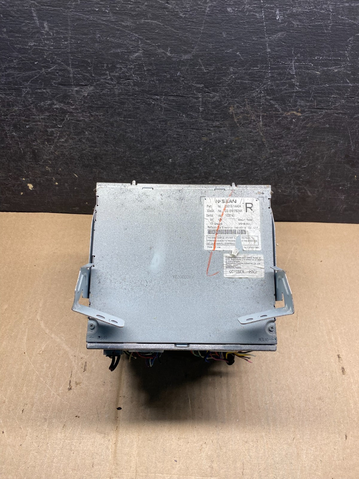 2009 - 2010 Nissan Murano Maxima M35 M37 BOSE Radio CD Navigation AJ0097 DW4