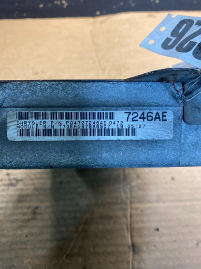 2000 Dodge Durango 4.7L Transmission Control Module  P56028227AH aa5826 DG3