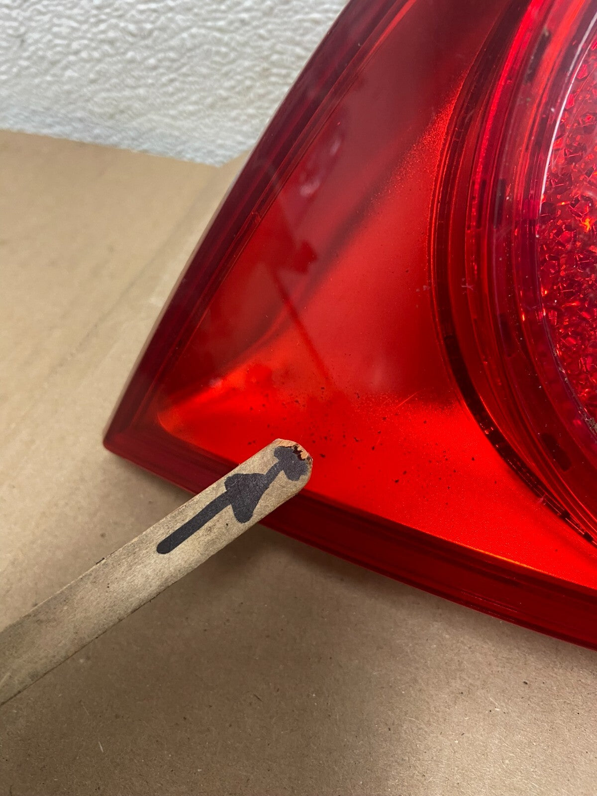 2006-2009 Volkswagen Golf Left Driver Lh Side Tail Light Inner Trunk D8479 DG14