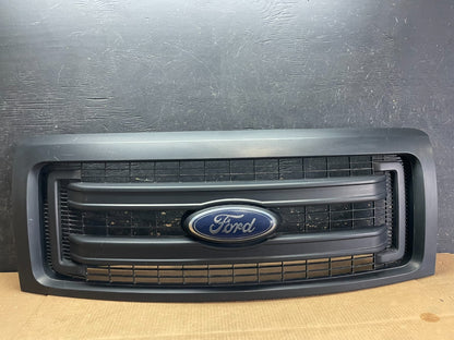2013 to 2014 Ford F150 Front Upper Grill Grille Black Oem AA9094 DG0