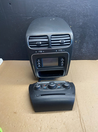 2011-2019 Dodge Journey Radio Display Screen Bezel Climate Trim Vents AE4440 DG0