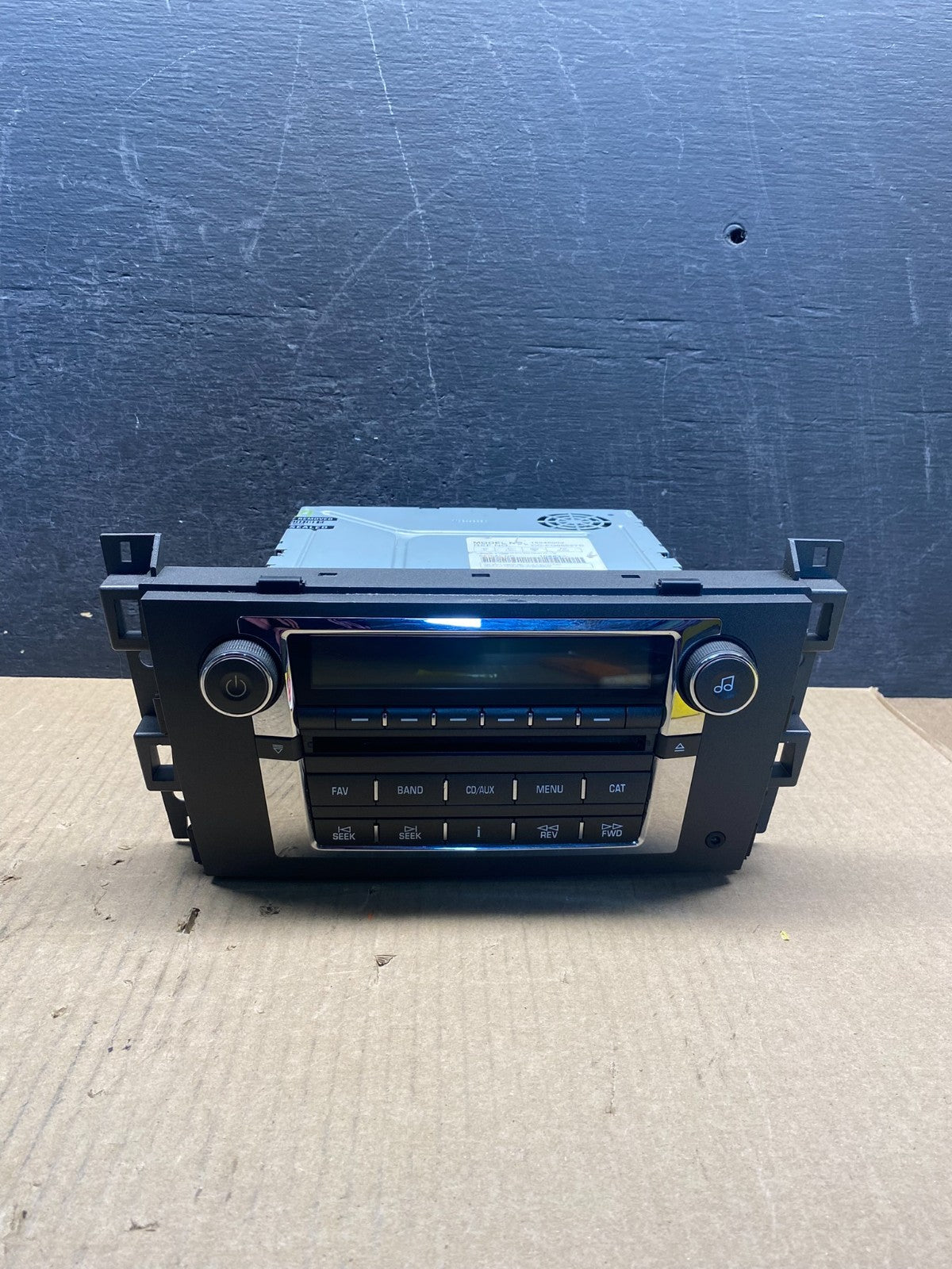 2007-2008 Cadillac SRX A/C Heater Radio Climate Control Panel Bezel OE ag3856 DG0