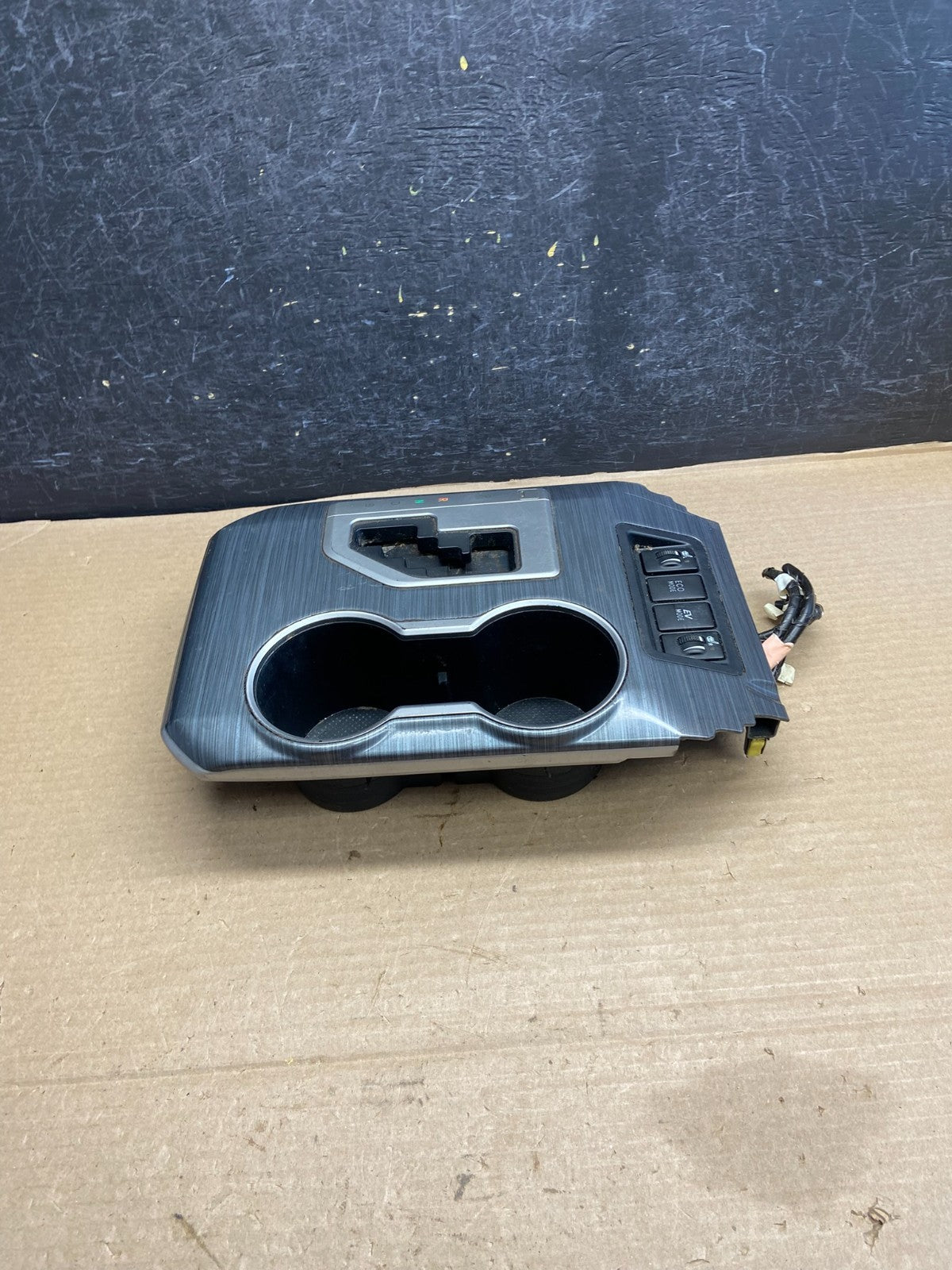 2012-2014 Toyota Camry Hybrid Center Console Shifter Bezel Cup Holder AH1562 DG2