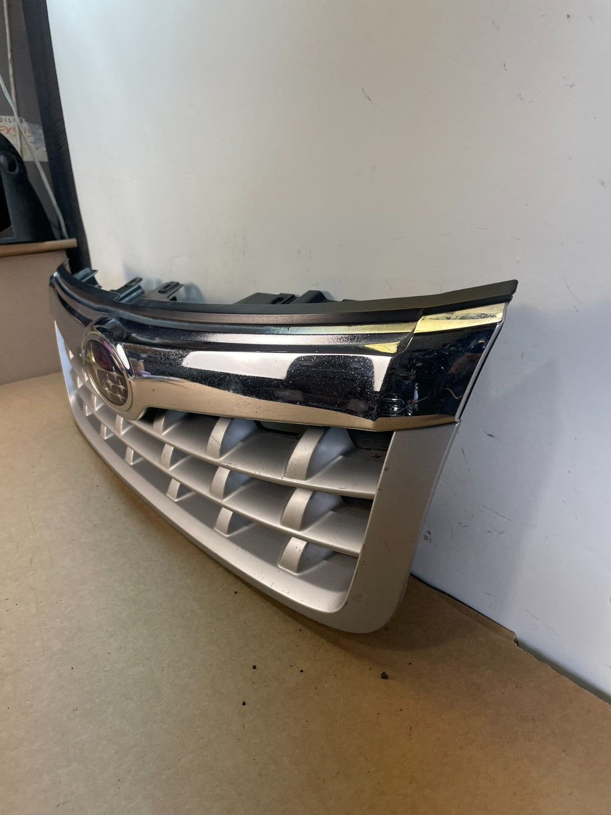 2011 to 2013 Subaru Forester Chrome Front Grille Grill af8570 DG1