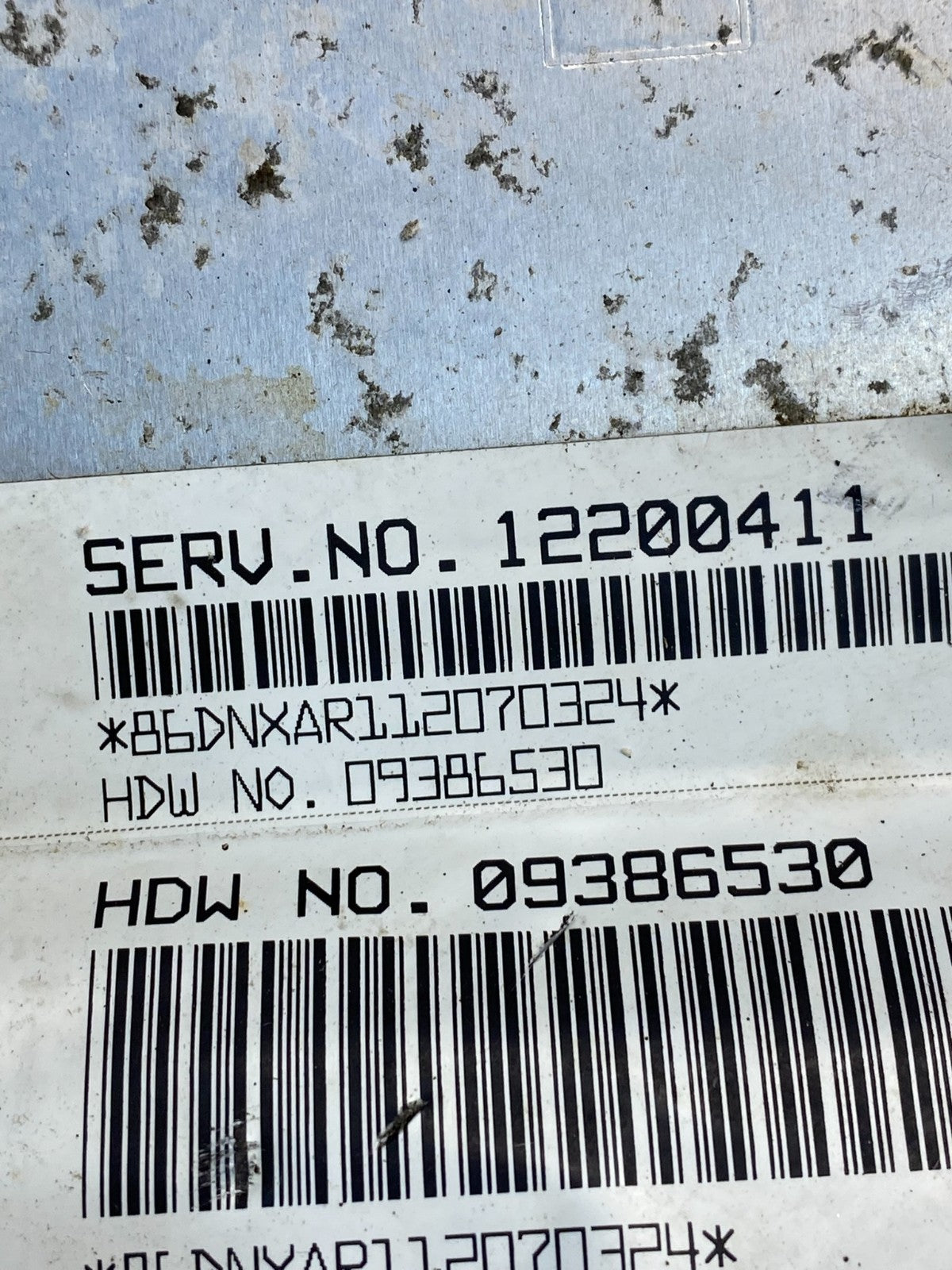 2001-2002 Silverado Tahoe Engine Computer Module 12200411 ECM ECU AH7201 DW2