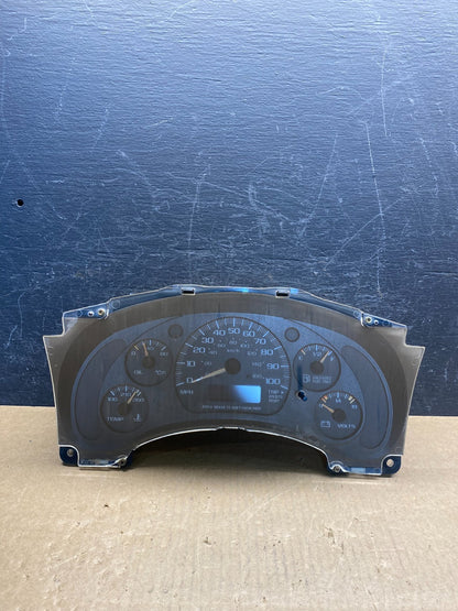 2000 to 2005 Chevrolet Astro Cluster Gauge Speedometer ECM AG7426 DG0