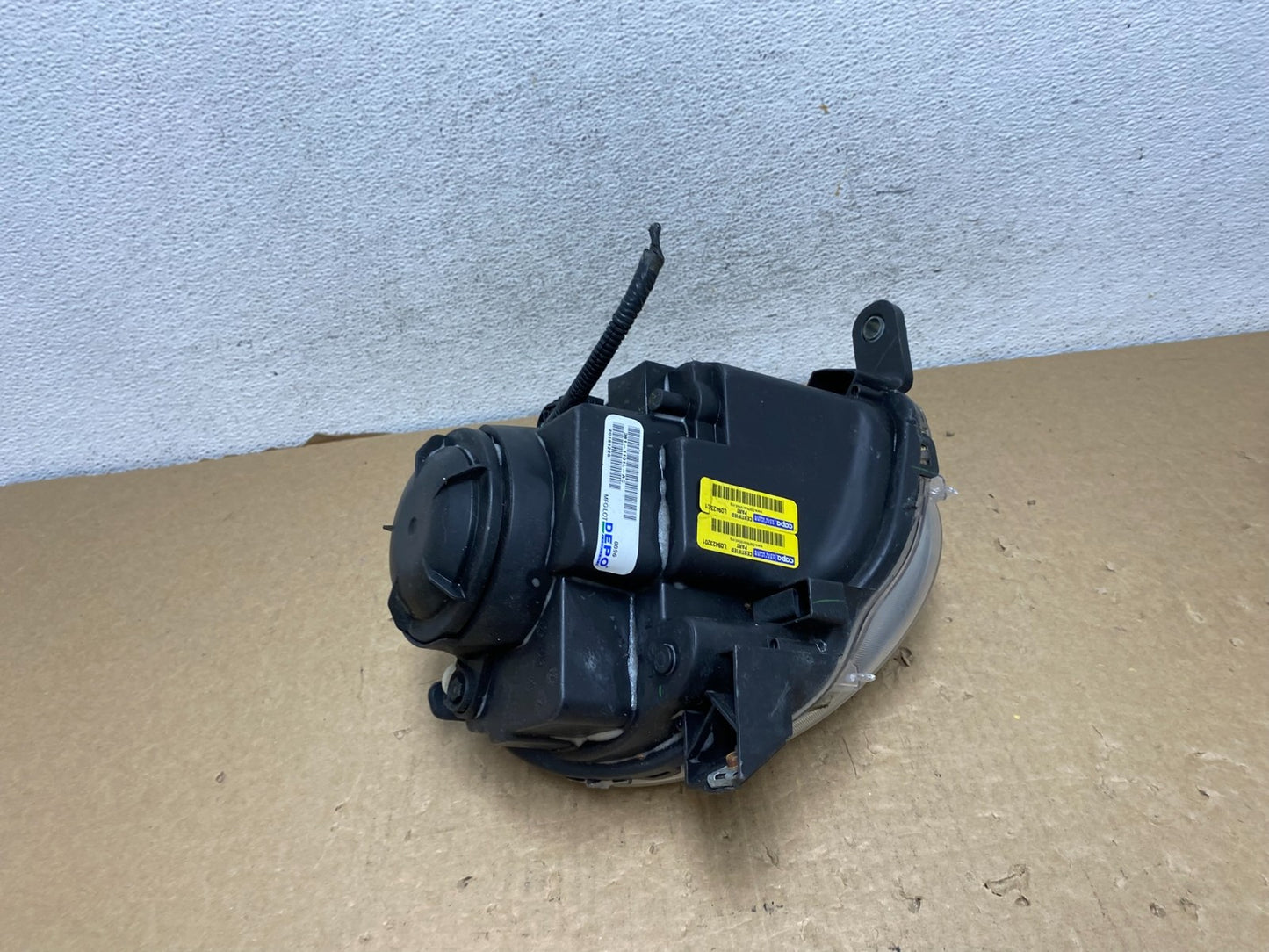 2012 to 2017 Fiat 500 Left Driver LH Halogen Headlight DEPO AF7434 DW7