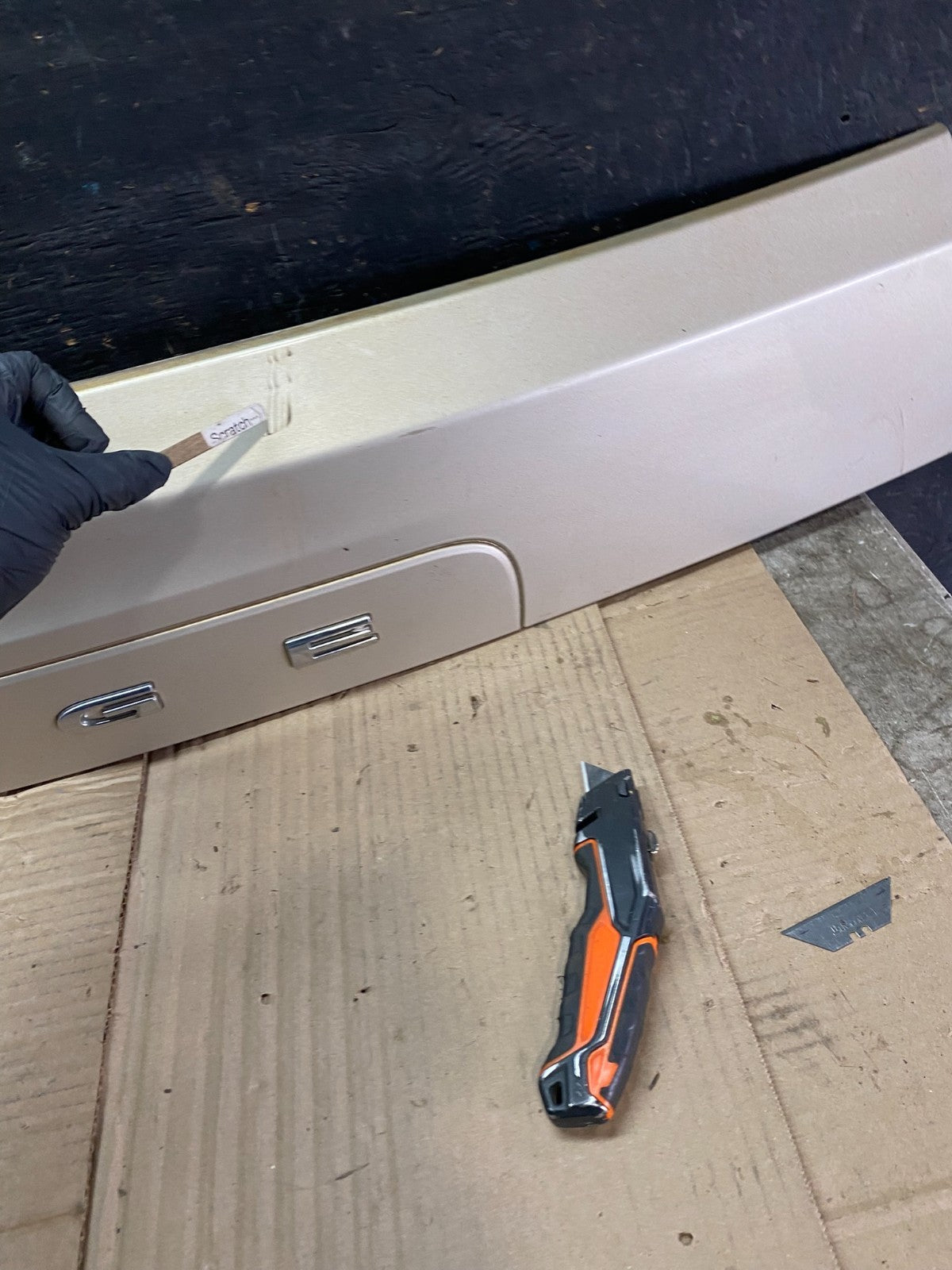 2011-2018 Dodge Grand Caravan Rear Tail Gate Trim Molding Panel OEM V3368 DG5