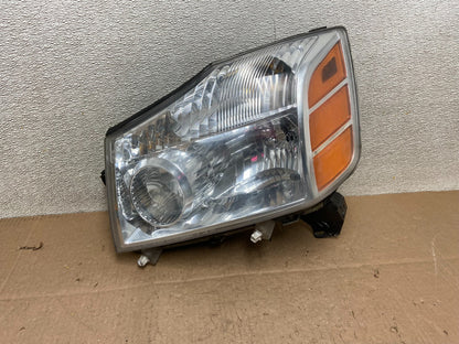 2004 to 2007 Nissan Armada Left Driver Lh Side Headlight Halogen Y2877 DW0