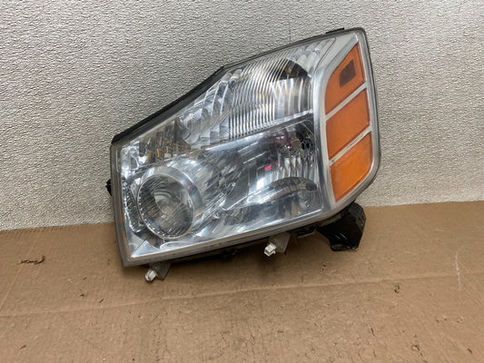 2004 to 2007 Nissan Armada Left Driver Lh Side Headlight Halogen Y2877 DW0
