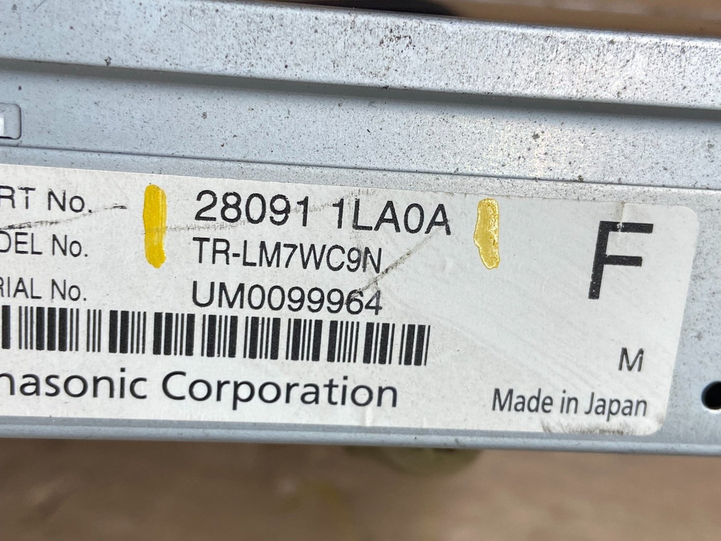 2011-2013 Nissan Pathfinder Radio Display Information Navigation Screen t4465 DG6