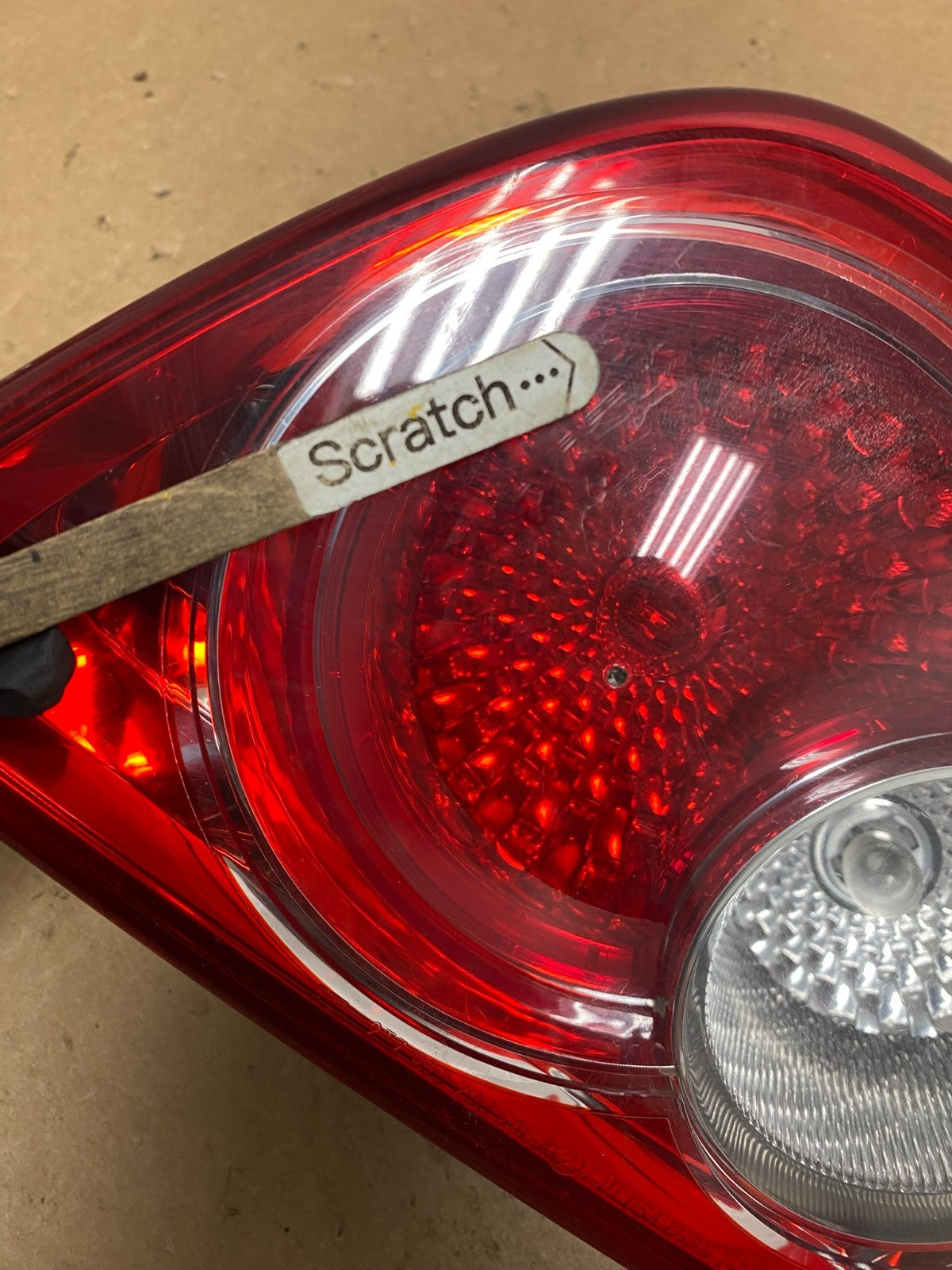 2003 2004 2005 Mazda 6 Right Passenger Inner Tail Light Taillight OEM P5395 DW4