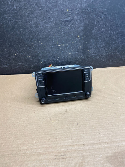 2011 to 2014 Volkswagen Golf GTI Radio CD Player AM/FM AH1419 DG0