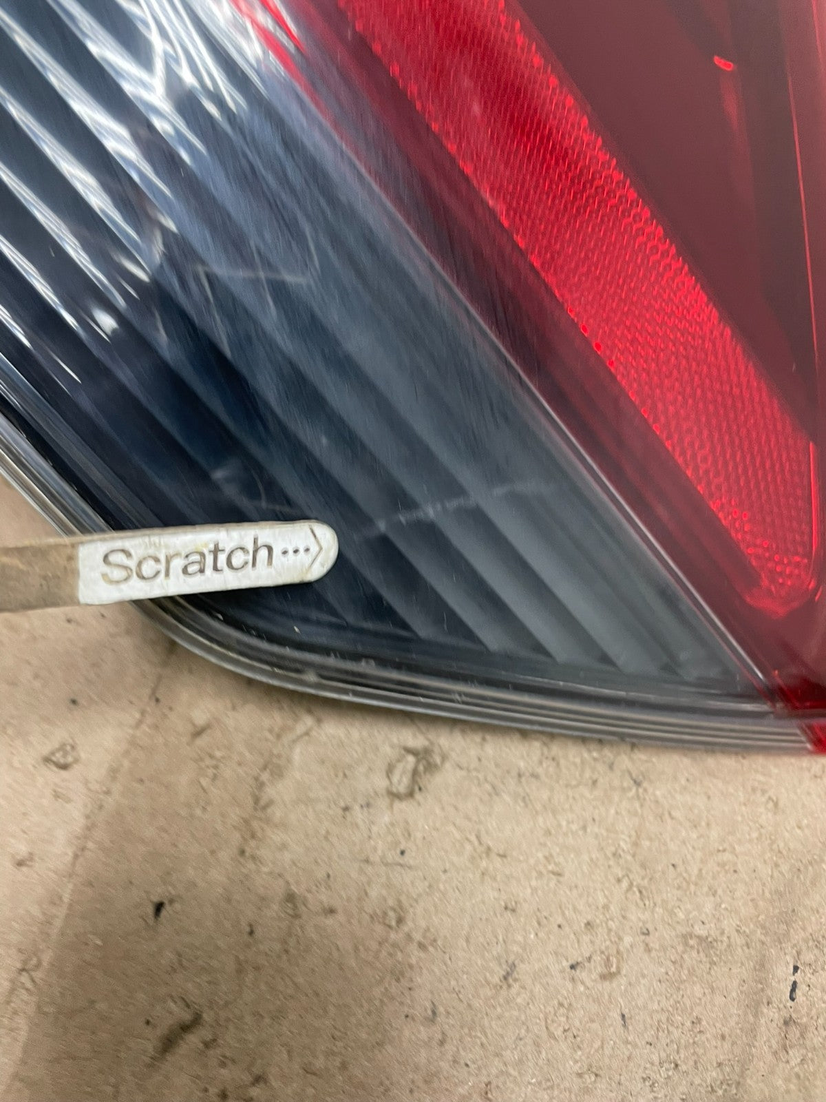 2008 to 2015 Nissan Rogue Right Passenger RH Side Tail Light OEM Q5184 DW7