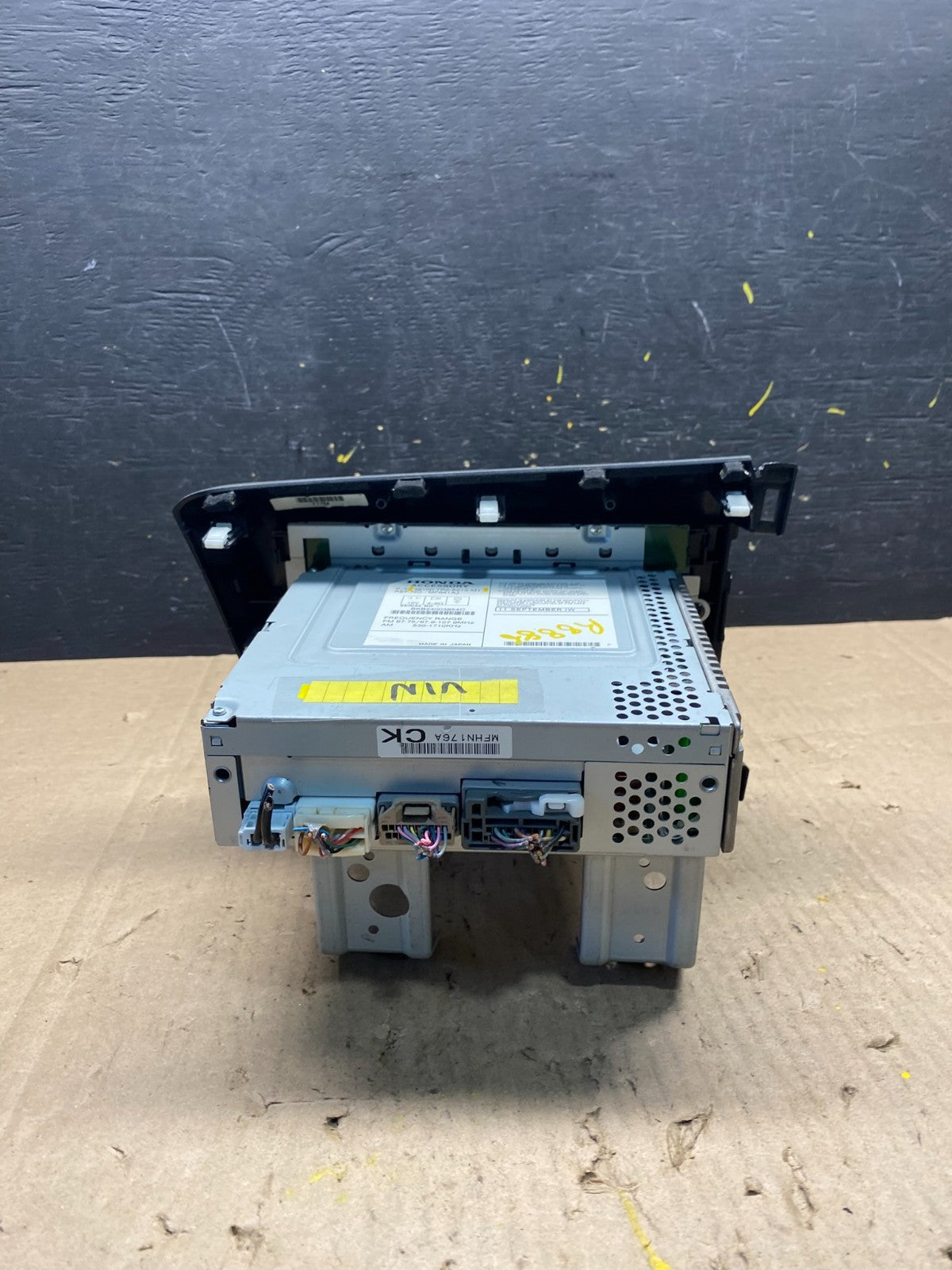 2012 Honda Civic Radio  Climate Control Air Vent Bezel  R8886 DG4