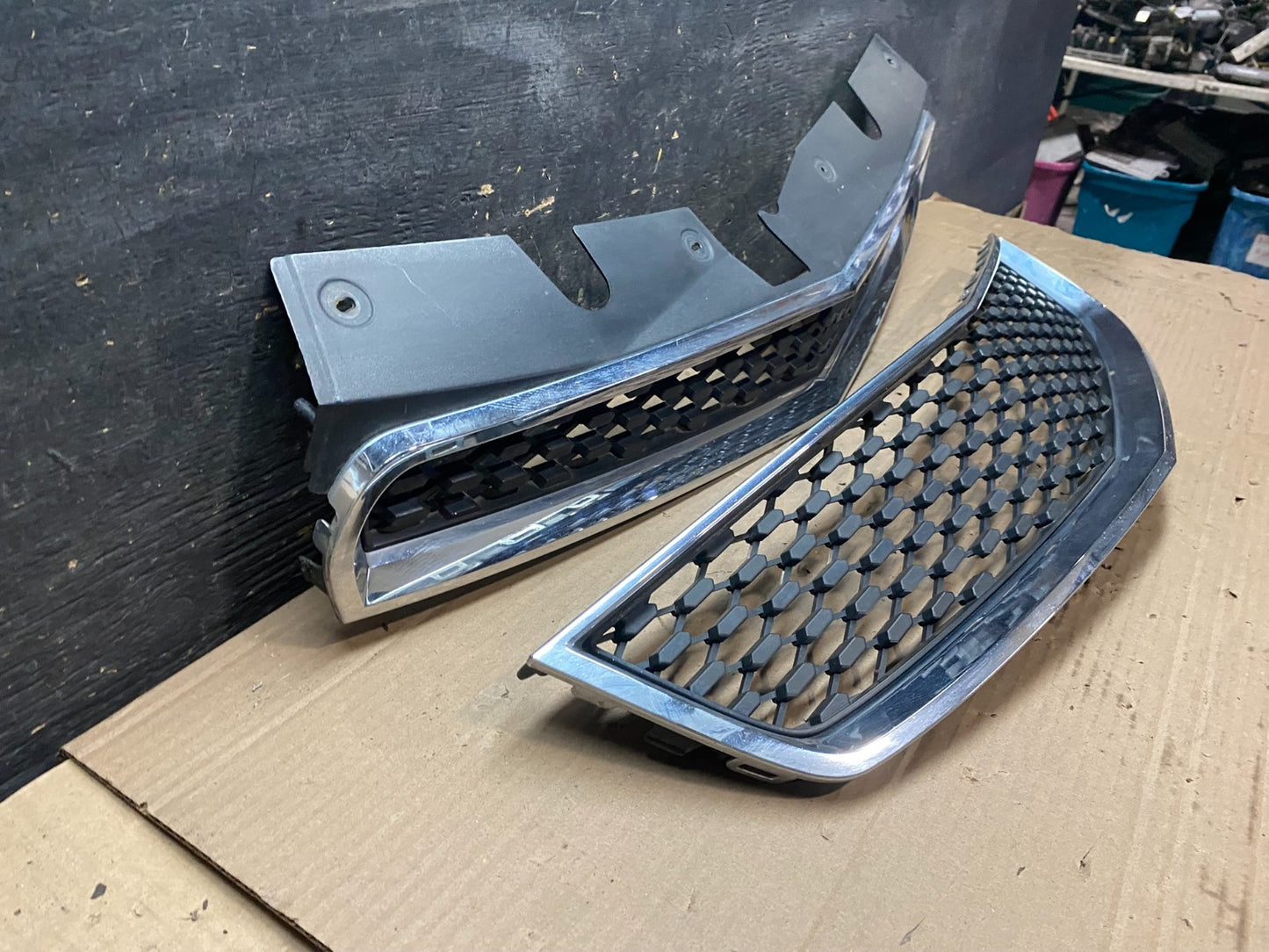 2010-2013 Chevrolet Equinox Upper Lower Set Front Chrome Grill Grille U7962 DG2