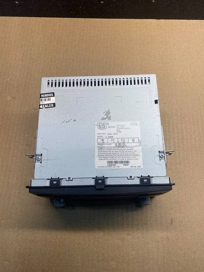 2009-2010 Kia Sportage AM FM Radio MP3 Singe Disc CD Cassette Player AG3793 DG3