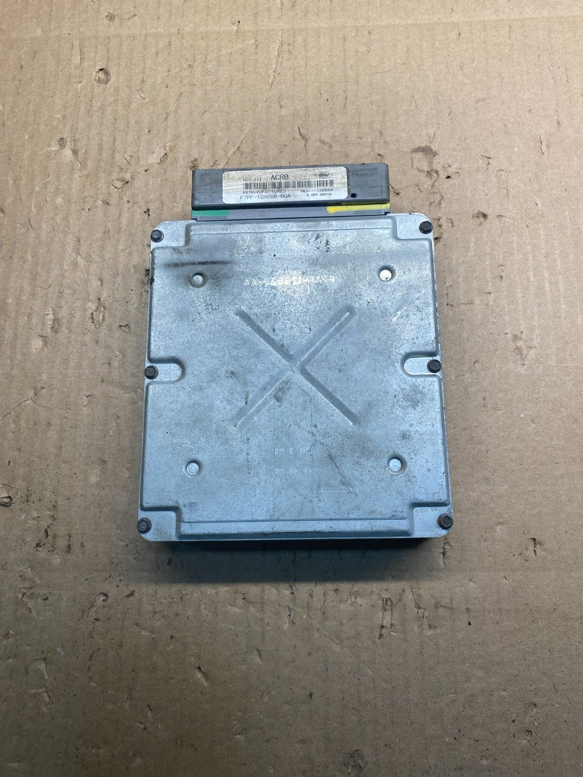 1997 Ford Van E250 E350 5.4L Engine Control Module ECU F7PF-12A650-BGA ac2648 DG1