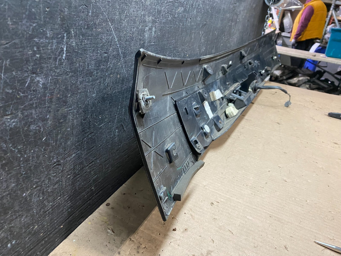 2011-2018 Dodge Grand Caravan Black Rear Tail Gate Trim Molding Panel OEM J05499