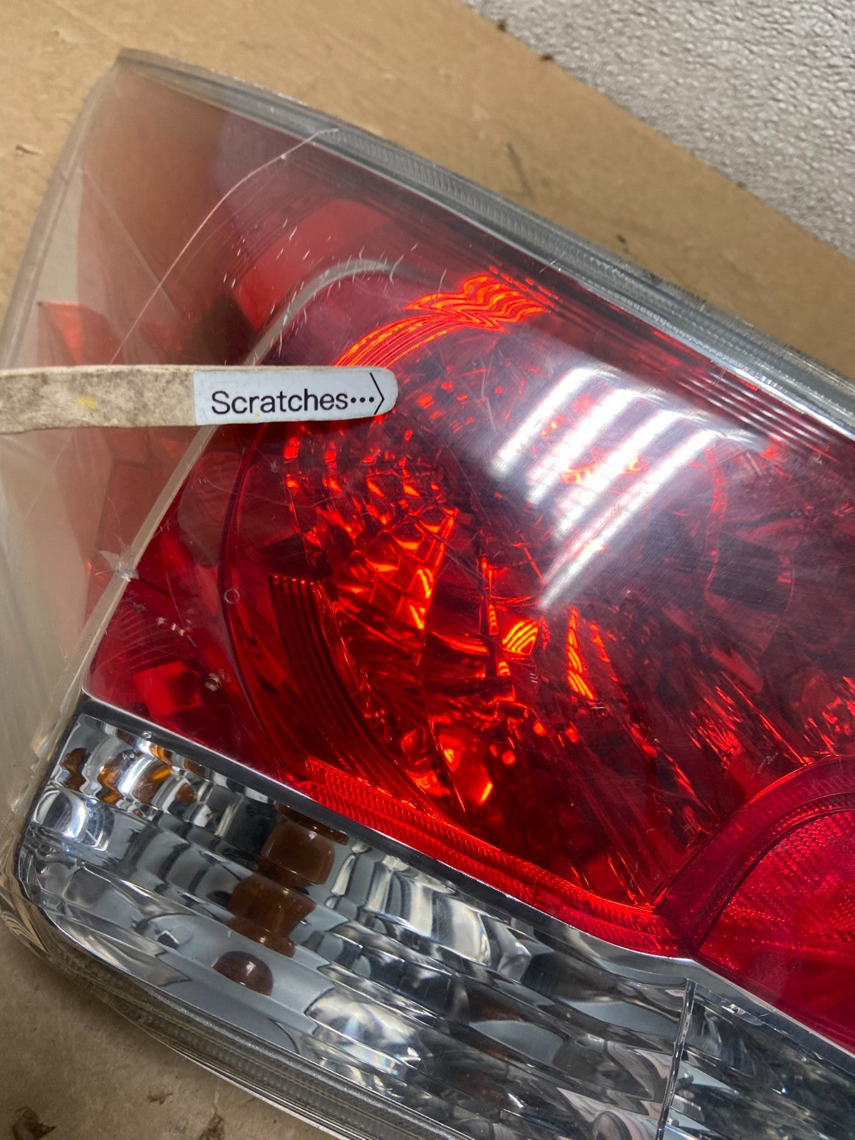 2008 to 2012 Honda Accord Sedan Tail light Left Driver LH Side AB4675 LK3