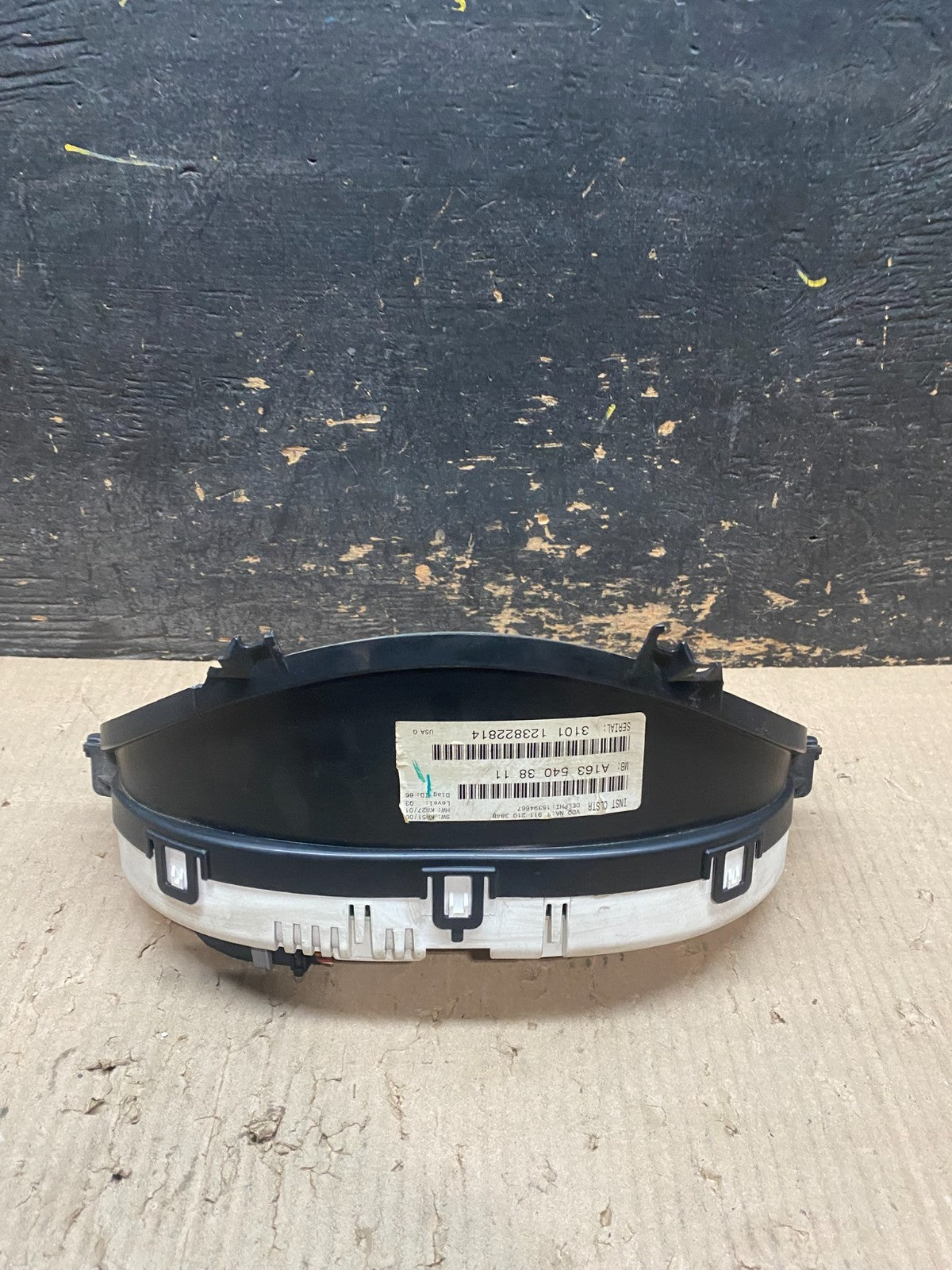 2002-2005 Mercedes W163 ML320 ML430 Instrument Cluster Speedometer X8082 DG2