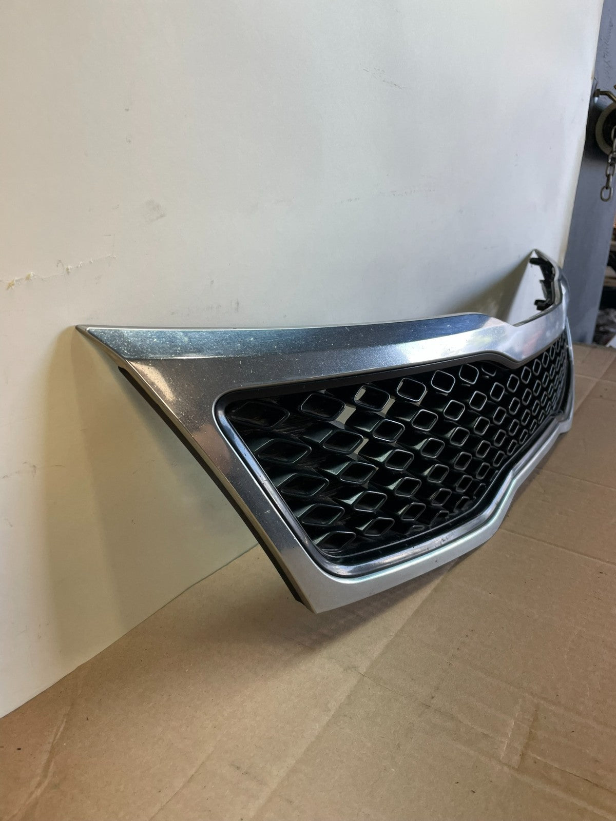 2011 2012 2013 Kia Optima Upper Grille Grill Chrome ah6047 DG2