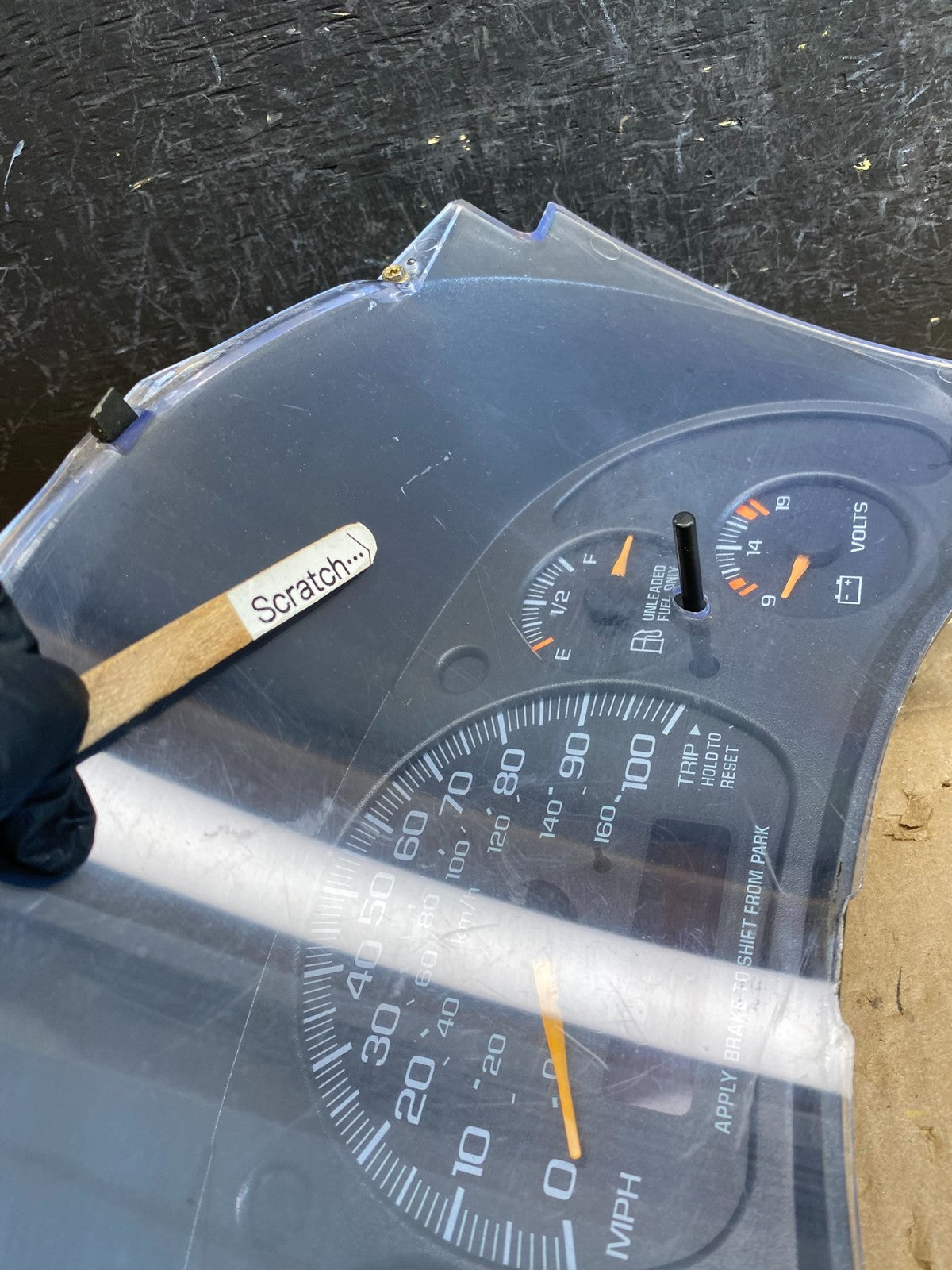2001 to 2002 Chevrolet Express Speedometer Cluster Gauge AC6525 DG2