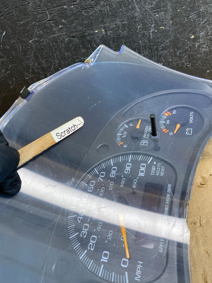 2001 to 2002 Chevrolet Express Speedometer Cluster Gauge AC6525 DG2