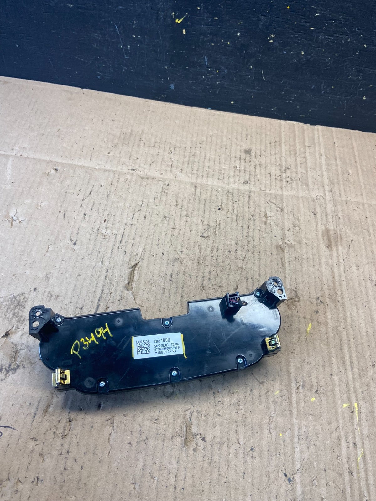 2013 2014 2015 Chevrolet Malibu AM FM Radio Control Panel p3494 DG5