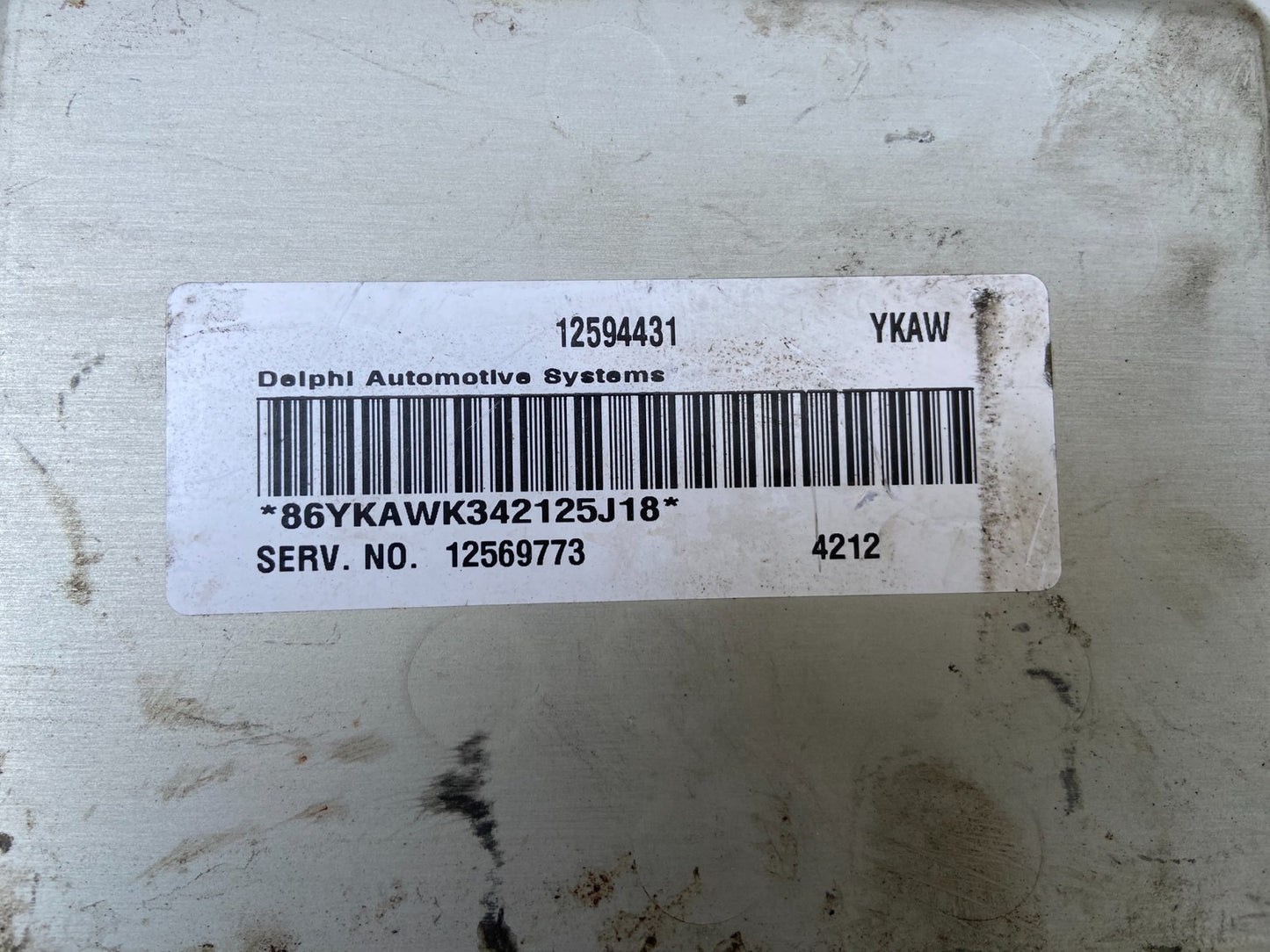 2004 to 2006 Chevrolet Colorado Engine Motor Brain Box ECU ECM AD2866 DW2