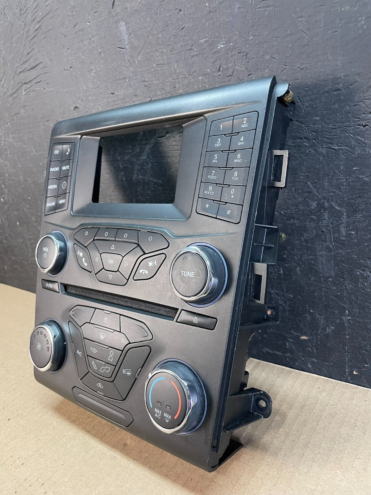 2014-2015 Ford Fusion Center Radio CD Player Screen Climate Control AE3417 DG2