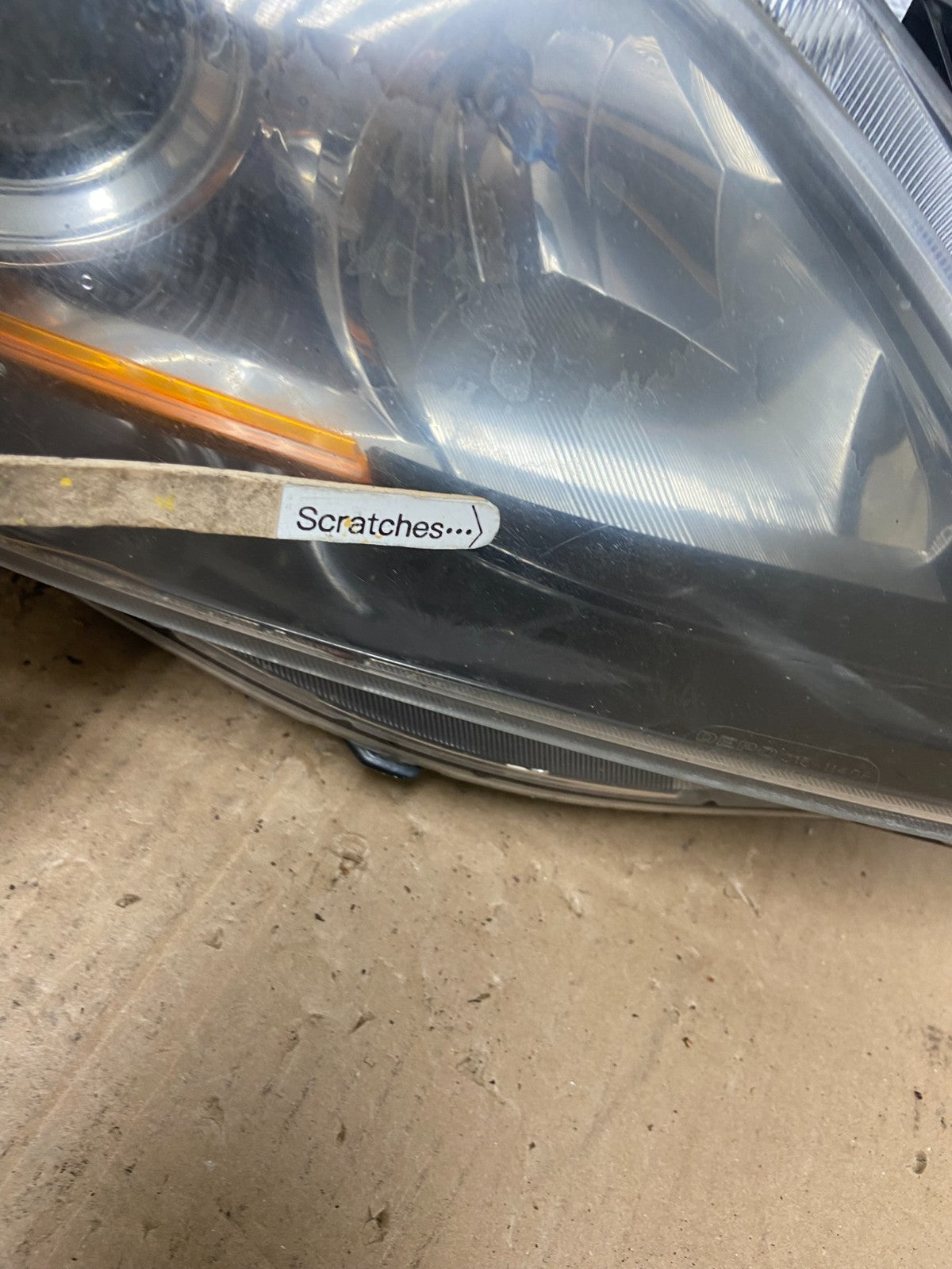 2010 - 2013 Mazda 3 Halogen Right Passenger Rh Side Headlight AB6588 DW3