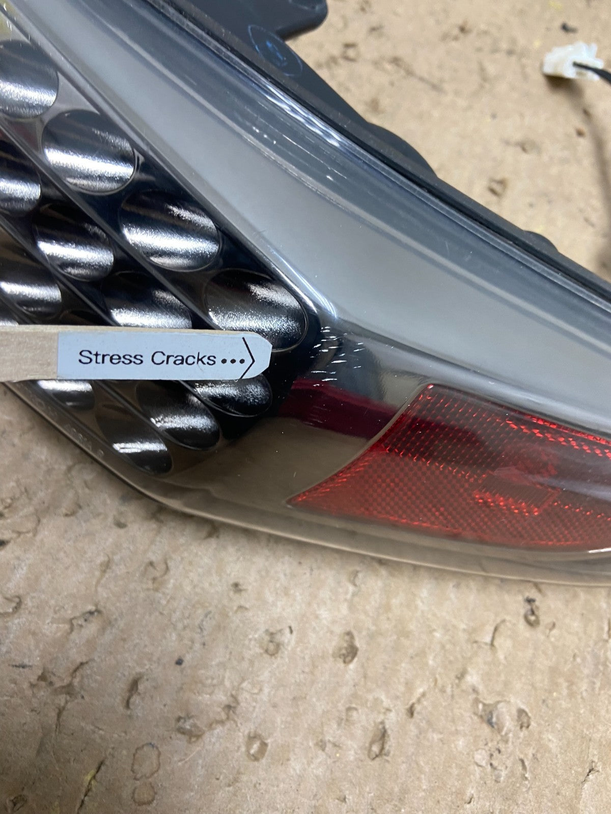 2006 2007 2008 Infiniti FX35 Right Passenger Smoked lens Tail Light AA7063 DW3
