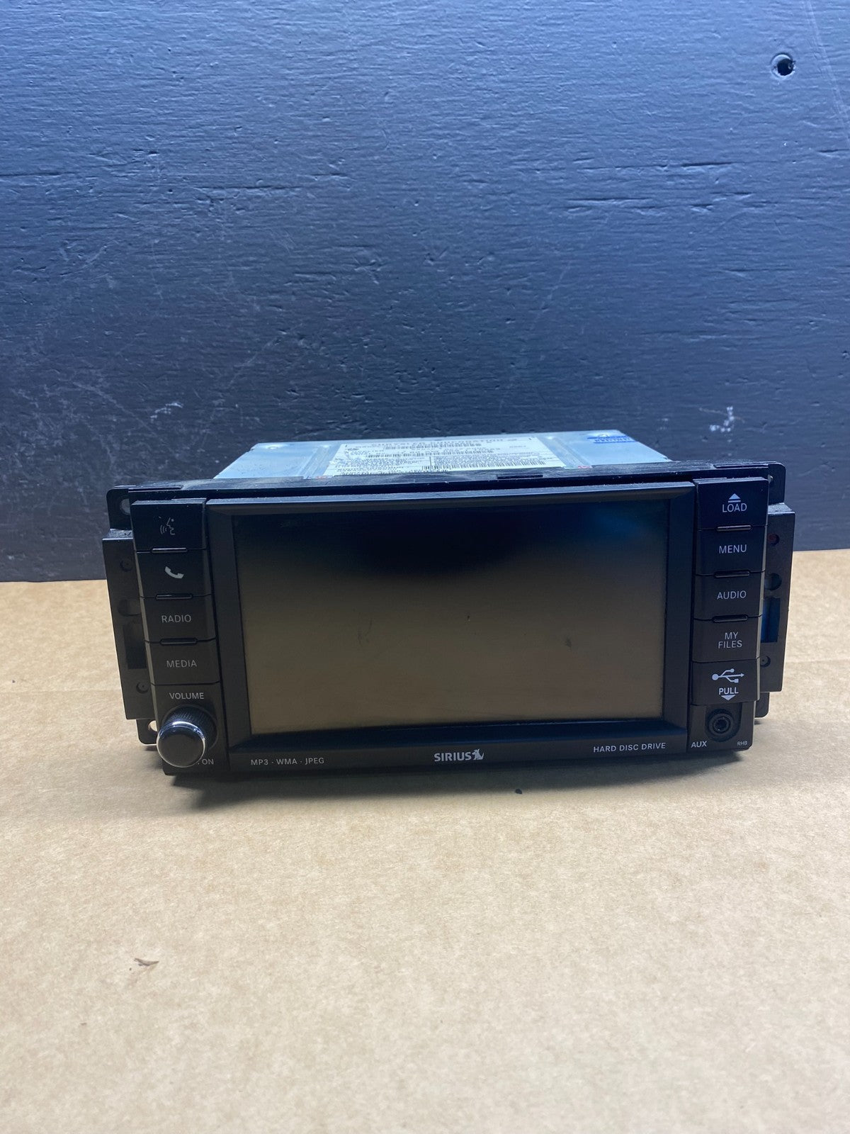 2011 2014 Jeep Dodge Chrysler Screen Display CD Player Satellite Radio AC2721 DG0