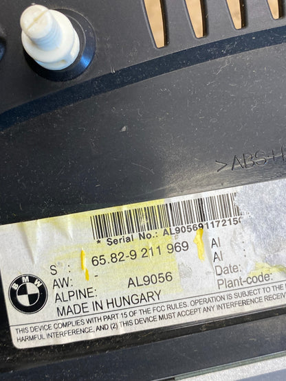 2010 BMW E60 535i Central Information Display Monitor Screen AD1881 DG5