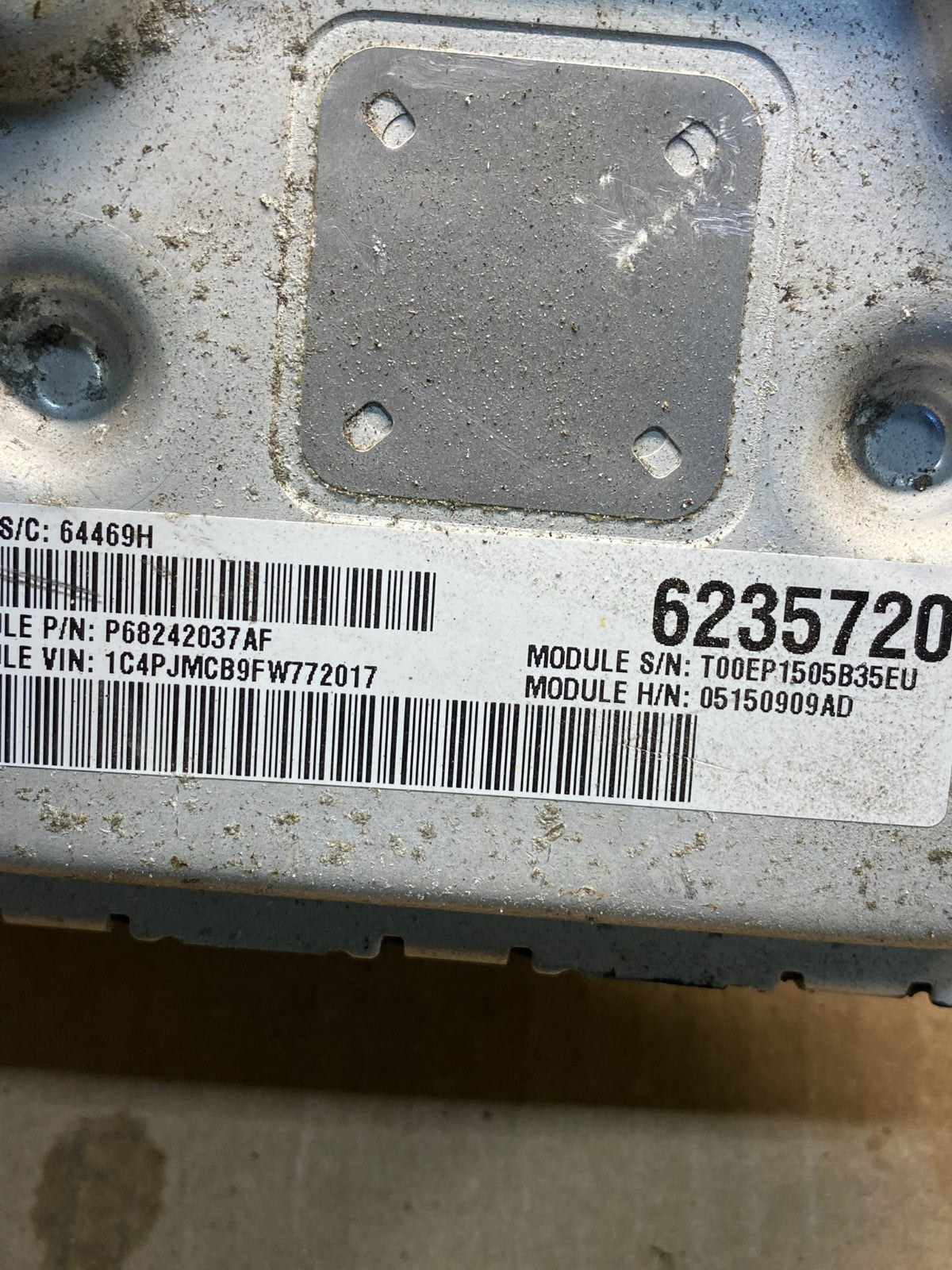 2015 Dodge Dart 2.4L ECU ECM Engine Computer Module AH4615 DG2