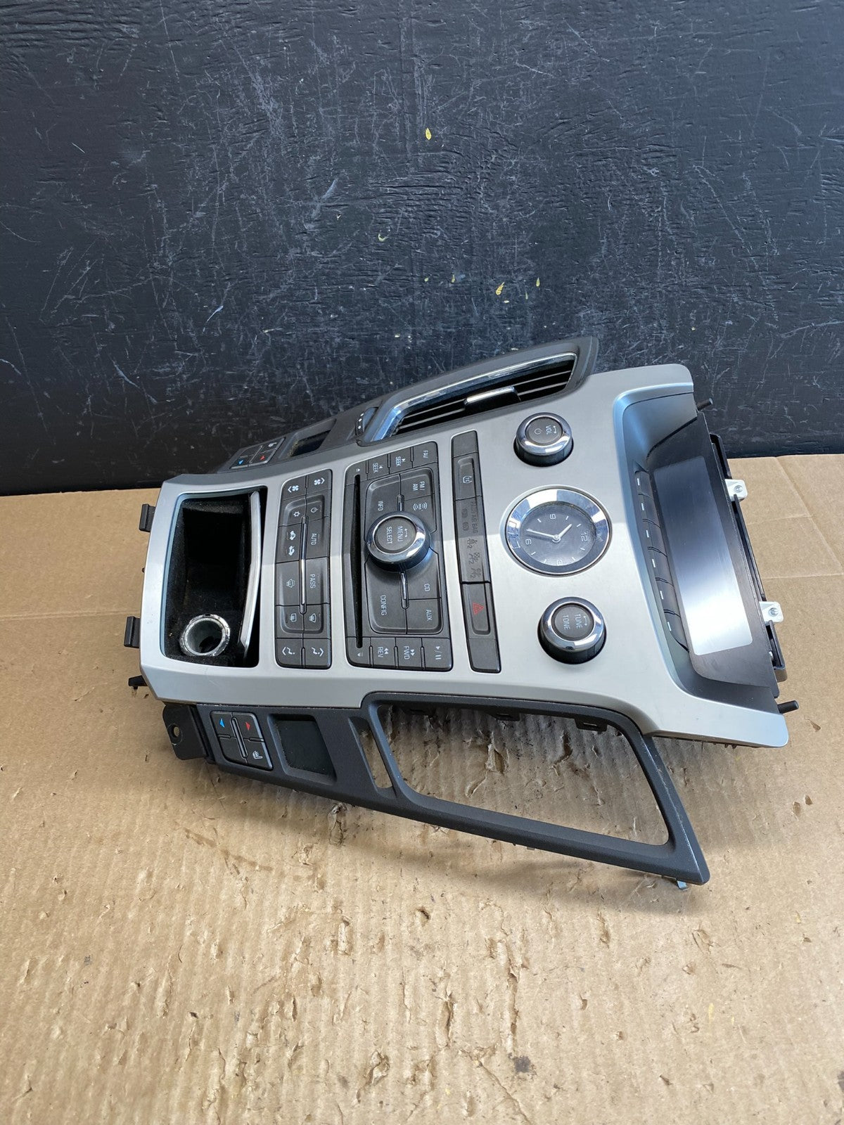 2008-2012 Cadillac CTS A/C Heater Radio Climate Control Panel Bezel OE AC9106 DG2