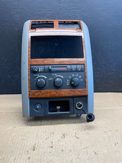 2005-2009 Dodge Durango Heat Climate Temperature Control Radio Bezel AC6784 DG0