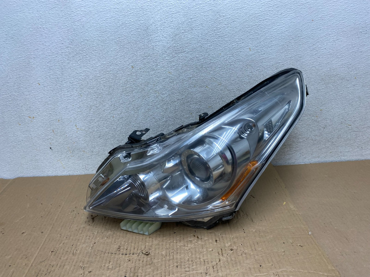 Sedan 4Door 2010 to 2013 Infiniti G37 Left Driver Headlight Xenon AI1354 DW0