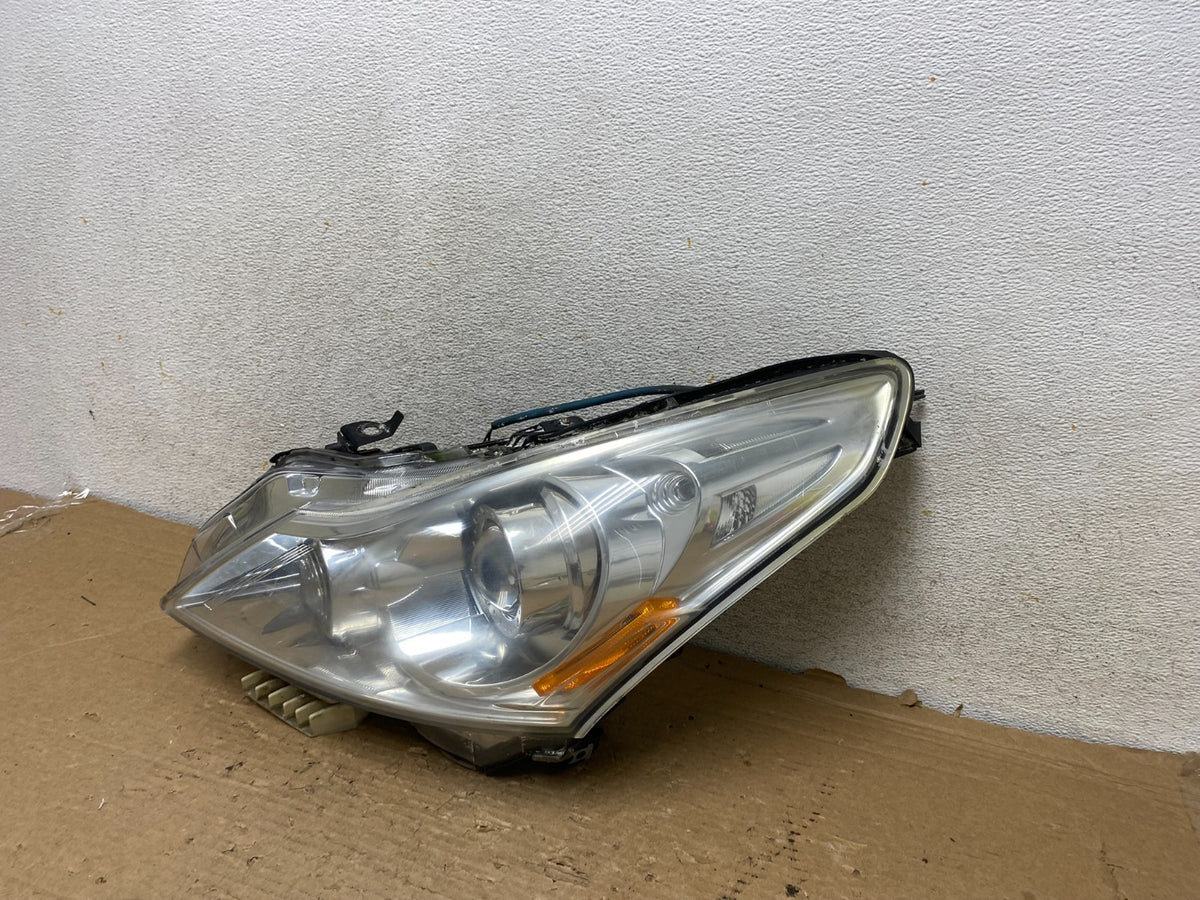 Sedan 4Door 2010 to 2013 Infiniti G37 Left Driver Headlight Xenon AH9218 DW2