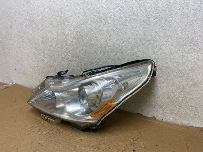 Sedan 4Door 2010 to 2013 Infiniti G37 Left Driver Headlight Xenon AH9218 DW2