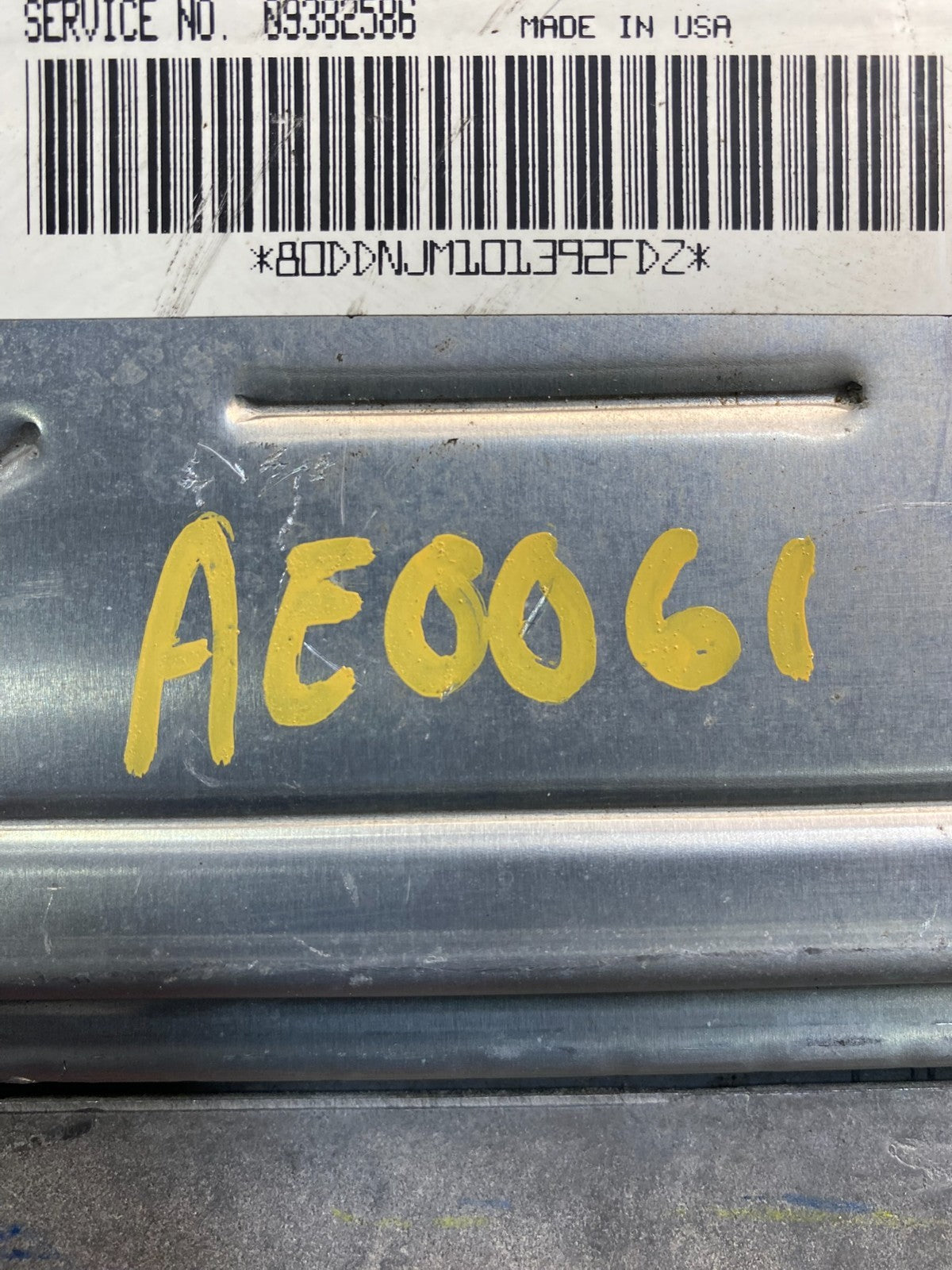 2001 Isuzu Trooper ECU ECM Engine Control Computer 8093935090 AE0061 DG3