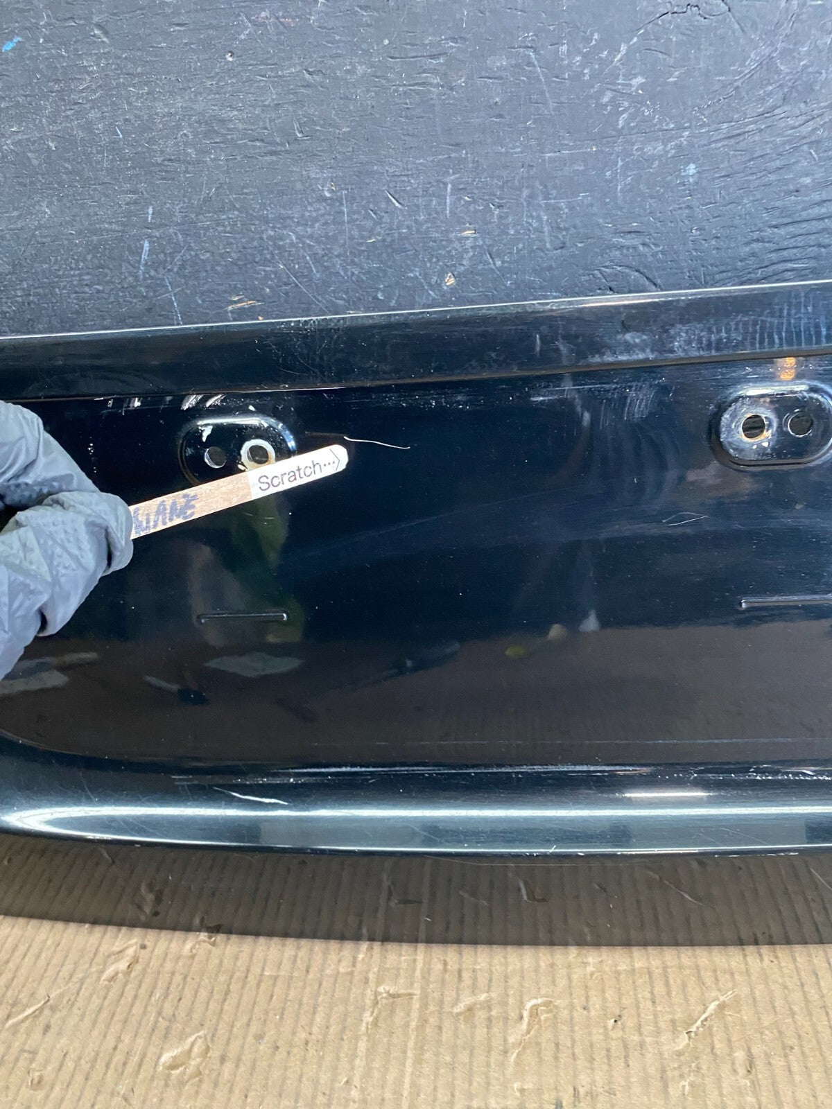 2007 to 2011 Lexus GS350 Trunk License Plate Trim Panel Cover  N8486 DG7