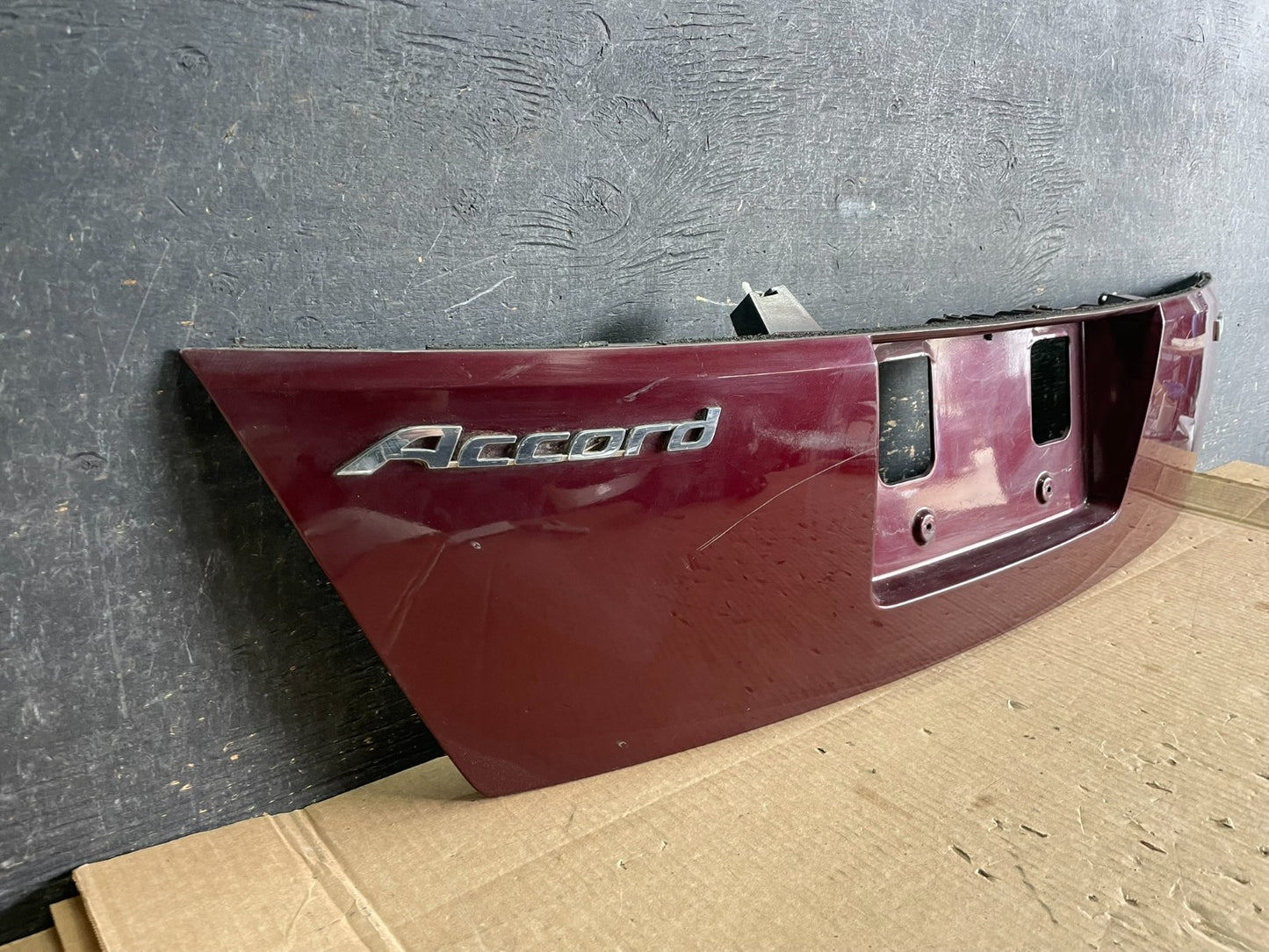 2008 to 2009 Honda Accord Sedan Trunk Deck Lid Trim Panel Molding AB3071 DG2