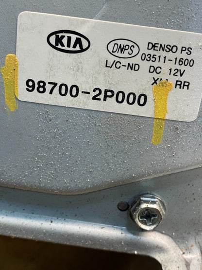 2011 - 2013 Kia Sorento Rear Glass Windshield Wiper Motor af7649 DG6