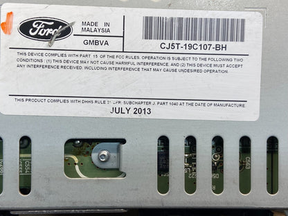 2013 2014 2015 Ford Escape Radio Receiver ID CJ5T-19C107-BH AG1509 DW6